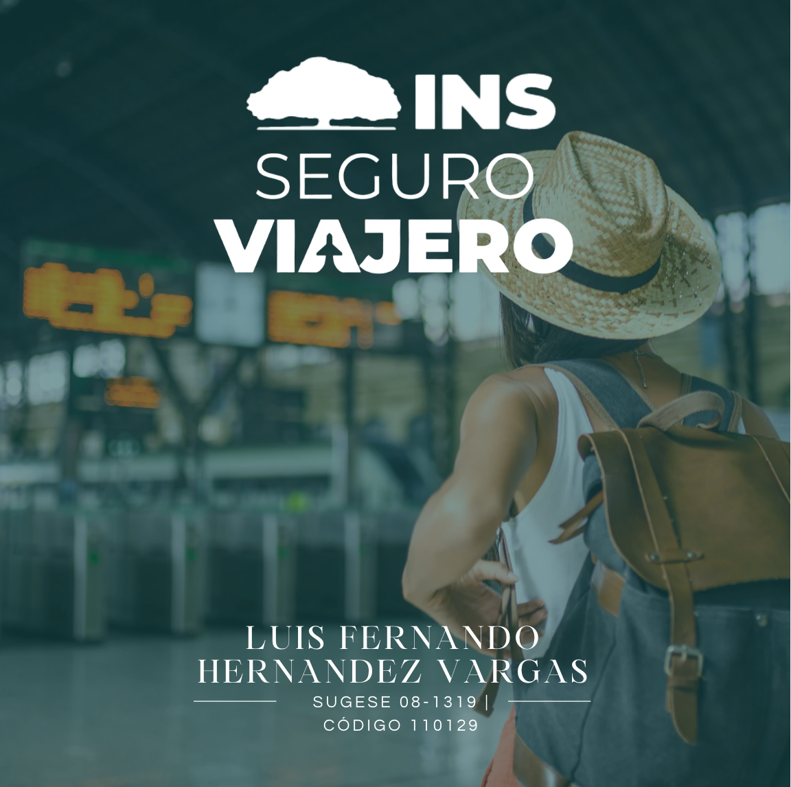 Seguro viajero INS 100% en línea, matrícula 2027, Costa Rica